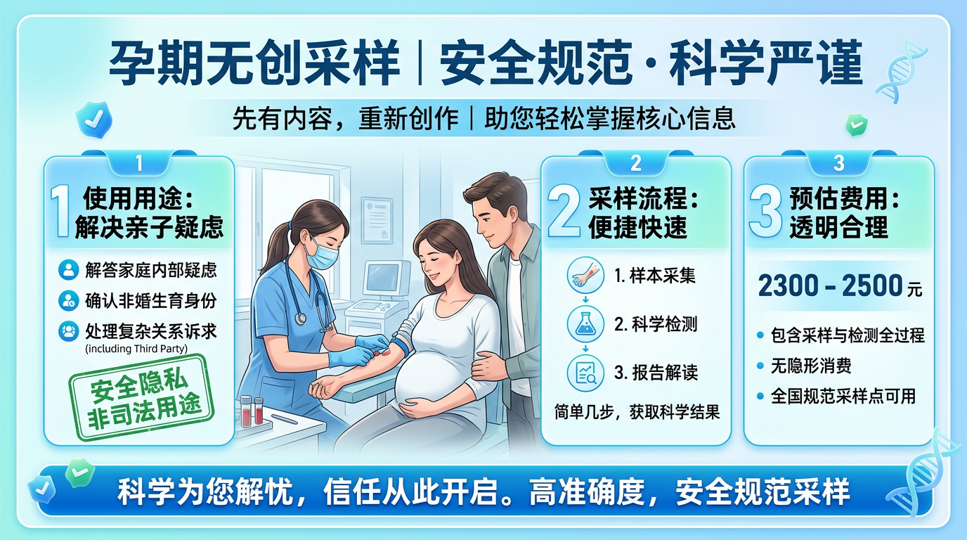 威海胎儿亲子DNA样本标识清晰，每一步都可追溯