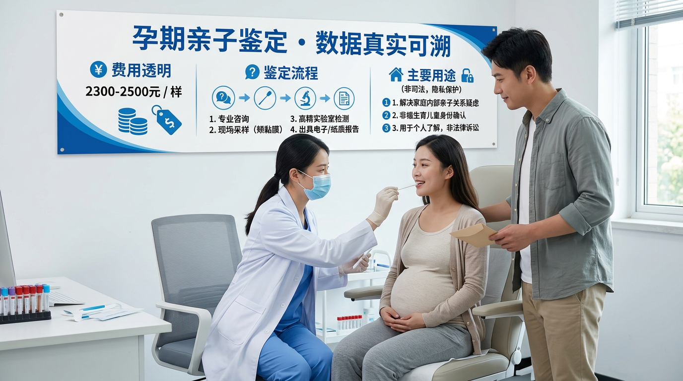新乡胎儿亲子DNA无创取样，产前鉴证放心